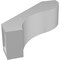 Ekena Millwork 3-in. W x 10-in. D x 10-in. H Geneva Architectural Grade PVC Knee Brace BRCP03X10X10GNV - alternate 2